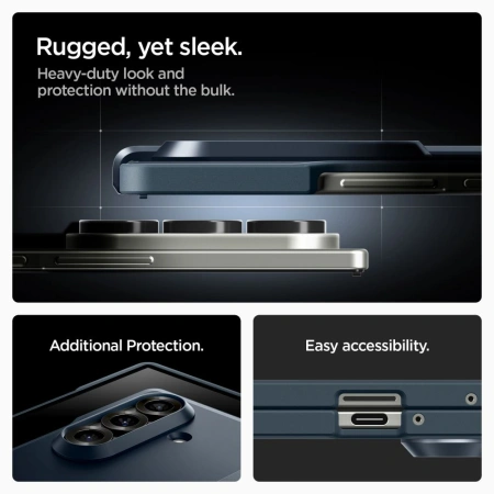 Etui Spigen Tough Armor Pro Mag MagSafe na Samsung Galaxy Z Fold 7 - grafitowe