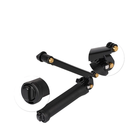 HURTEL STATYW MONOPOD 3 W 1 DO GOPRO UCHWYT DO SELFIE Z REGULACJĄ WYSOKOŚCI