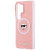 Etui Karl Lagerfeld IML Repeated         Choupette MagSafe do Samsung Galaxy S26 Ultra różowy