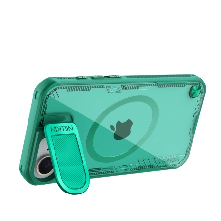 NILLKIN ETUI ICEBLADE PROP MAGNETIC DO IPHONE 16E Z OSŁONĄ NA APARAT