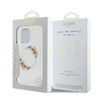 GUESS ETUI DO IPHONE 16 PRO 6.3 HARDCASE Z MAGNETYCZNYM WIEŃCEM KWIATÓW