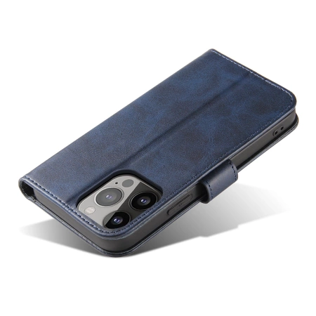 HURTEL ETUI Z KLAPKĄ DO IPHONE 15 PRO MAGNET CASE Z FUNKCJĄ PODSTAWKI