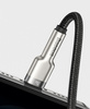 Baseus Cafule Metal Data kabel USB Typ C - Lightning 20 W Power Delivery 1 m czarny (CATLJK-A01)