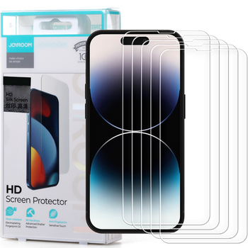 Joyroom Knight 2,5D FS TG 5x szkło iPhone 14 Pro Max na cały ekran (JR-DH08)