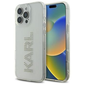 KARL LAGERFELD POKROWIEC HARDCASE DO IPHONE 16 PRO MAX 6.9 IML RHINESTONES