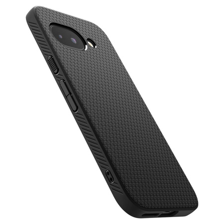 SPIGEN ETUI LIQUID AIR DO GOOGLE PIXEL 9A MATTE BLACK ELASTYCZNY