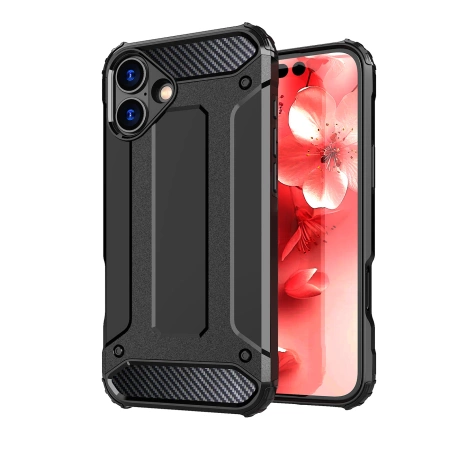 HURTEL ETUI HYBRID ARMOR PANCERNE DO APPLE IPHONE 16 OCHRONA PRZED UPADKIEM