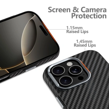TECH-PROTECT ETUI ION CARBON MAGSAFE DO SAMSUNG GALAXY S25 ULTRA