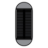 Baseus solarny odtwarzacz MP3 transmiter FM audio do samochodu Bluetooth 5.0 750mAh (czytnik kart TF / USB / AUX) czarny (CDMP000001)