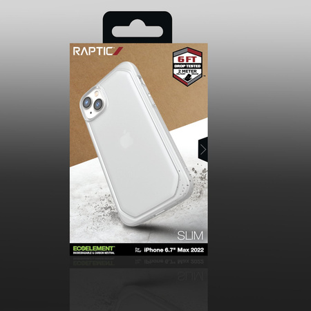 Raptic X-Doria Slim Case etui iPhone 14 pokrowiec plecki przezroczysty