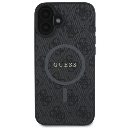 GUESS ETUI CASE HARDCASE DO IPHONE 16 6.1 DO MAGSAFE 4G RING LOGO CLASSIC