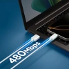 SPIGEN KABEL USB-A / USB-C 60W DO TELEFONÓW 100 CM SZYBKI PRZEWÓD