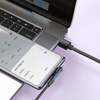 MCDODO KABEL USB-C KĄTOWY SZYBKIE ŁADOWANIE USB TYP C 6A 100W CZARNY 1M