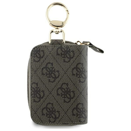 GUESS POUCH NA KABEL 4G TRIANGLE GUABP4DPTW NA TELEFONY ZAMKNIĘCIE NA ZAMEK
