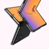 HURTEL CASE DO SAMSUNG GALAXY Z FOLD 4 POKROWIEC PLATING Z METALICZNĄ RAMKĄ