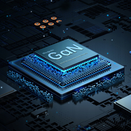 MCDODO SZYBKA ŁADOWARKA SIECIOWA DO TELEFONU 2X USB USB-C GAN 33W MIERNIK