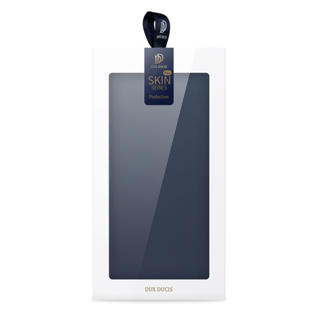 Etui do iPhone 15 Pro pokrowiec z klapką i portfelem Dux Ducis Skin Pro - niebieski