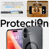 SPIGEN ETUI ULTRA HYBRID DO IPHONE 16 DO MAGSAFE BLACK Z OCHRONA NA