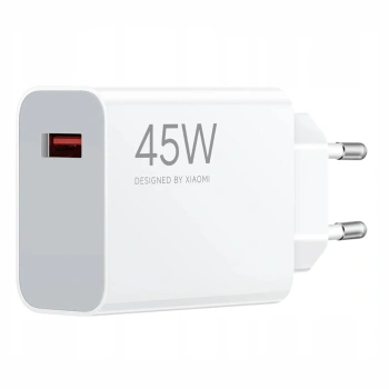 XIAOMI ŁADOWARKA SIECIOWA MDY-17-EF 45W USB-A DO TELEFONÓW 1 PORT SZYBKIE