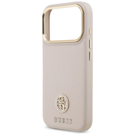 GUESS ETUI GRINED STRASS LOGO DO IPHONE 17 PRO MAGSAFE ELEGANCKIE