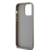 DKNY ETUI HARDCASE LEATHER MONO STRIPE DO IPHONE 14 PRO MAX 6.7 Z METALOWYM