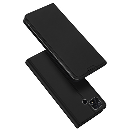 Dux Ducis Skin Pro etui Xiaomi Poco C40 pokrowiec z klapką portfel na kartę podstawka czarne