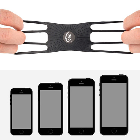 Etui opaska sportowa na nadgarstek armband do biegania na telefon do 6'' cali różowy