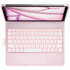 Etui Typecase Flexbook Touch z klawiaturą do iPad Air 11" 2024/2025 jasno różowy