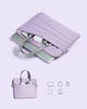 INNOSTYLE DAMSKA TORBA NA LAPTOPA 15 6 16 WODOODPORNA CARRYLITE FIOLETOWA
