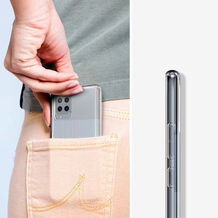 SPIGEN ETUI LIQUID CRYSTAL DO SAMSUNG GALAXY A42 5G WYSOKA OCHRONA TELEFONU