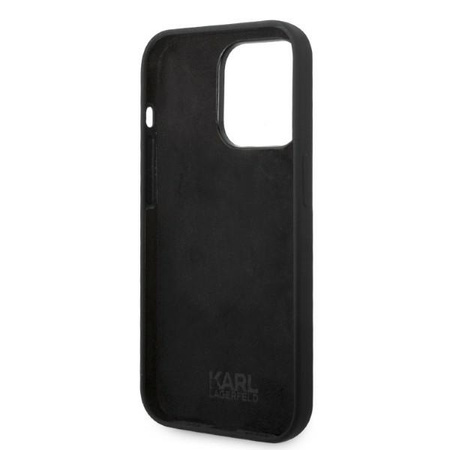 KARL LAGERFELD KLHCP14LSRSGRCK ETUI DO IPHONE 14 PRO 6,1 HARDCASE SILICONE