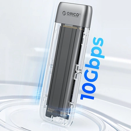 ORICO KIESZEŃ DYSKOWA M.2 NVME DO USB-C 3.2 10Gb/s SZYBKI DOSTĘP DO DANYCH