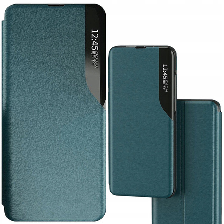 HURTEL ECO LEATHER VIEW CASE ETUI DO IPHONE 13 PRO MAX ELEGANCKI Z KLAPKĄ