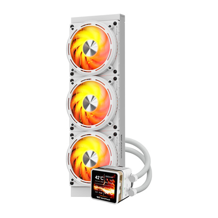 Chłodzenie wodne CPU DARKFLASH DE360 120mm (białe)
