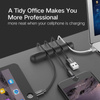 UGREEN ORGANIZER UCHWYT NA KABLE 4 SLOTY DO TELEFONÓW LAPTOPÓW 2