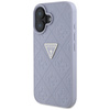 GUESS ETUI CASE POKROWIEC TPU DO IPHONE 16 Z LOGO METALOWYM I WZOREM