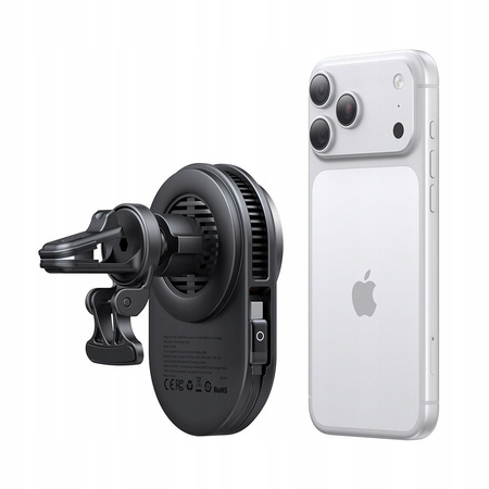 MCDODO UCHWYT NA TELEFON DO SAMOCHODU ŁADOWARKA INDUKCYJNA DO MAGSAFE 25W