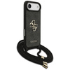 Etui Guess 4G Big Logo Cord Stap         Crossbody do iPhone Air czarny