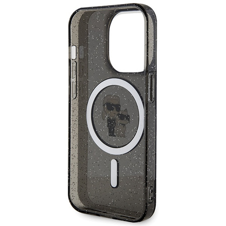 KARL LAGERFELD KLHMP15LHGKCNOK ETUI HARDCASE Z DO MAGSAFE DO IPHONE 15 PRO