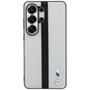 Etui BMW Perforated Stripe Logo MagSafe do Samsung Galaxy S26 Ultra szary