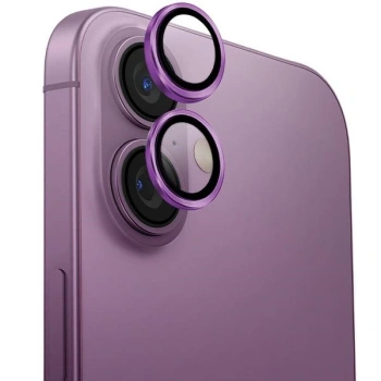 UNIQ SZKŁO ALUMINIUM DO IPHONE 16 6.1 16 PLUS 6.7 Z APLIKATOREM NA OBIEKTYW