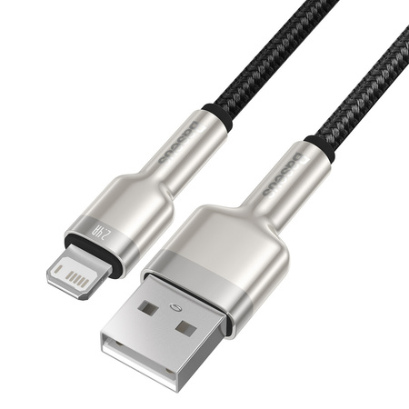 BASEUS KABEL USB DO LIGHTNING CAFULE 2.4A DO IPHONE X 11 12 13 14 0.25M
