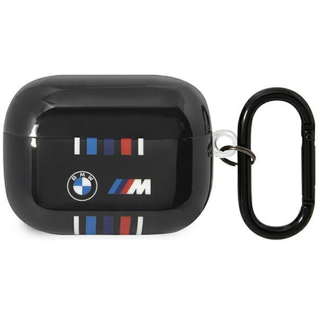 Etui BMW BMAP22SWTK na AirPods Pro - czarne Multiple Colored Lines