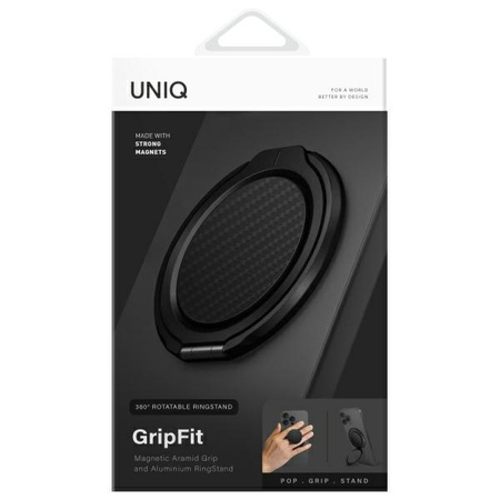 UNIQ GRIPFIT UCHWYT MAGNETYCZNY DO IPHONE 12 13 14 15 360 PREMIUM KICKSTAND