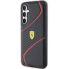 FERRARI ETUI HARDCASE DO SAMSUNG GALAXY S23 FE S711 TWIST METAL LOGO