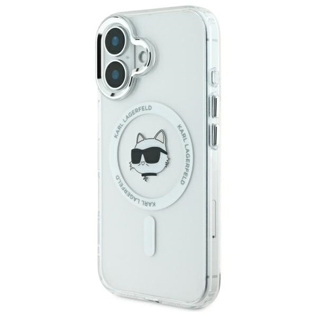 KARL LAGERFELD ETUI HARDCASE DO IPHONE 16 PLUS 6.7 DO MAGSAFE METAL