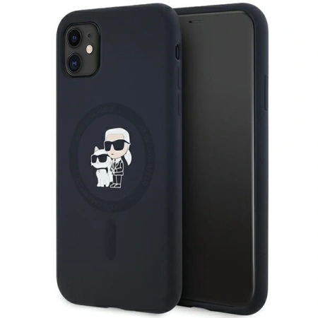 KARL LAGERFELD ETUI HARDCASE DO IPHONE 11 Xr 6.1 SILIKONOWE DO MAGSAFE