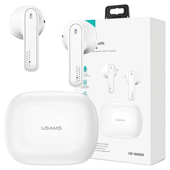 USAMS SŁUCHAWKI BEZPRZEWODOWE TWS BLUETOOTH 5.0 DO TELEFONÓW IPHONE ANDROID