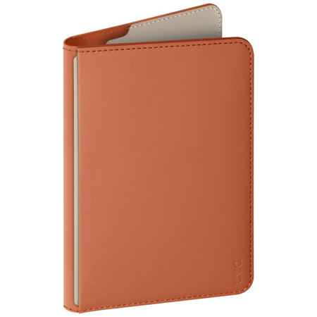 Etui na paszport UNIQ Belmont blokada RFID terracotta kość słoniowa