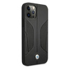 Etui BMW BMHCP12MRSCSK iPhone 12/12 Pro 6,1" czarny/black hardcase Leather Perforate Sides